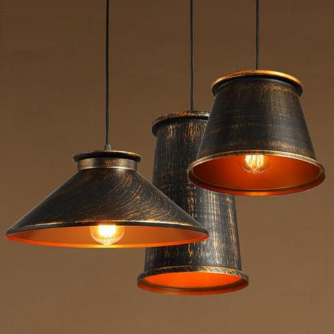 Vintage Industrial Pendant