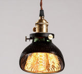 Suspension Vintage en Verre de Style Américain - CAMERON