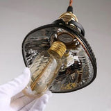 Suspension Vintage en Verre de Style Américain - CAMERON