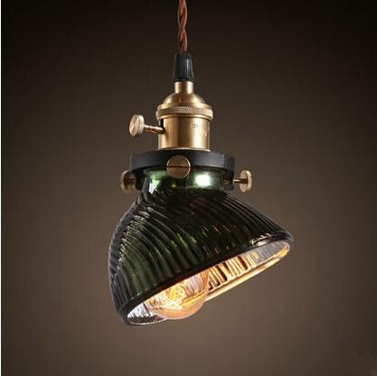 Vintage American Style Glass Pendant - CAMERON