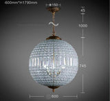 Suspension Luxe Sphérique en Cristal - MAHAL