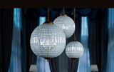 Suspension Luxe Sphérique en Cristal - MAHAL