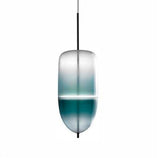 Suspension Colorée en Bleu/Blanc Radiant