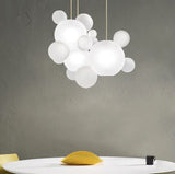 Suspension avec Globes en Verre Dépolis, Suspension Originale - ANNOUK