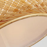 Suspension en Cage de Bambou 50 cm E27 - LINNA