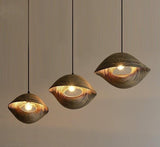 Suspension Design Coquillage de Bambou pour Salle à Manger - ABEBA