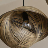 Suspension Design Coquillage de Bambou pour Salle à Manger - ABEBA