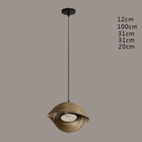 Suspension Design Coquillage de Bambou pour Salle à Manger - ABEBA