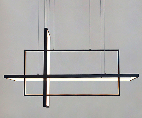 Modern Geometric LED Aerial Pendant Light