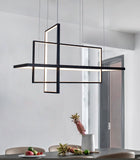 Modern Geometric LED Aerial Pendant Light