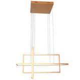 Modern Geometric LED Aerial Pendant Light