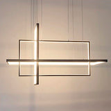 Modern Geometric LED Aerial Pendant Light