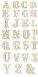 Veilleuse LED Chapiteau Alphabet en Plastique