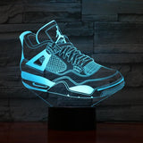 Veilleuse USB Multicolore Sneaker Chaussures Illusion 3D