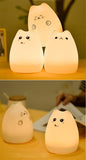 Veilleuses Chats Rechargeables USB