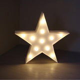 Veilleuses Enfant Lune Etoile Nuage en Plastique