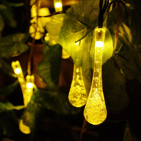 Guirnalda de luz solar para exteriores de 4,8 m - GOTA