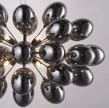 Suspension Luxe avec Boules de Verre - GRAPEFRUIT