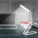 Lámpara de escritorio plegable USB de 450 mAh
