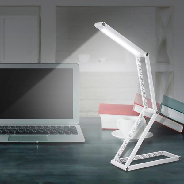 Lámpara de escritorio plegable USB de 450 mAh