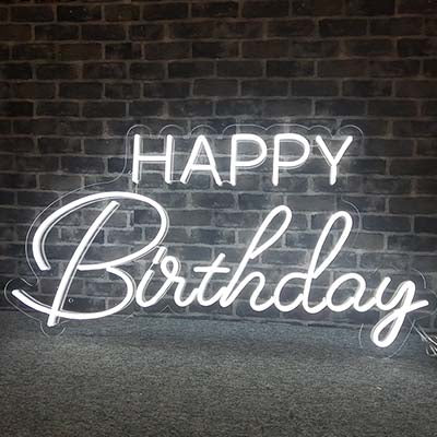 LED Neon Light Sign - HAPPY BIRTHDAY