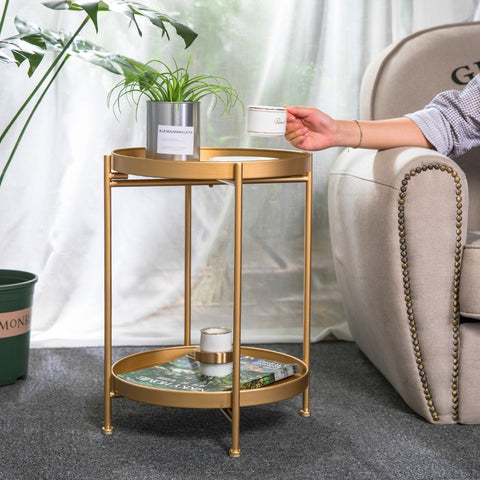 Table d'Appoint Ronde Minimaliste - ROSALIA