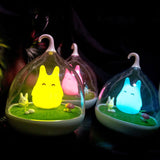 Veilleuse Totoro LED Portable Tactile avec Câble USB