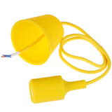 Suspension Filaire Moderne Colorée en Silicone E27 - HELMA