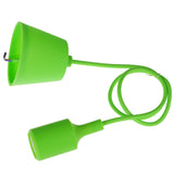 Suspension Filaire Moderne Colorée en Silicone E27 - HELMA