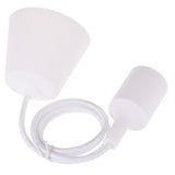Suspension Filaire Moderne Colorée en Silicone E27 - HELMA