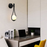 Applique Murale Luxe Minimaliste avec Globe en Verre 41 cm - AGDE
