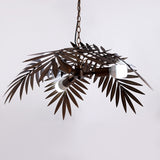 Suspension Feuille de Palmiers en Bronze E27 - BARACOA