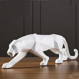 Sculpture Abstraite de Panthère pour la Décoration Intérieure