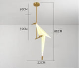 Modern Design LED Pendant Lights and Wall Lights - ORIGAMI BIRDS