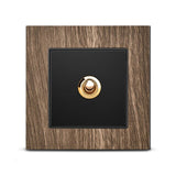 Interrupteurs en Bois et Laiton style Vintage - ASPEN