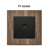 Interrupteurs en Bois et Laiton style Vintage - ASPEN