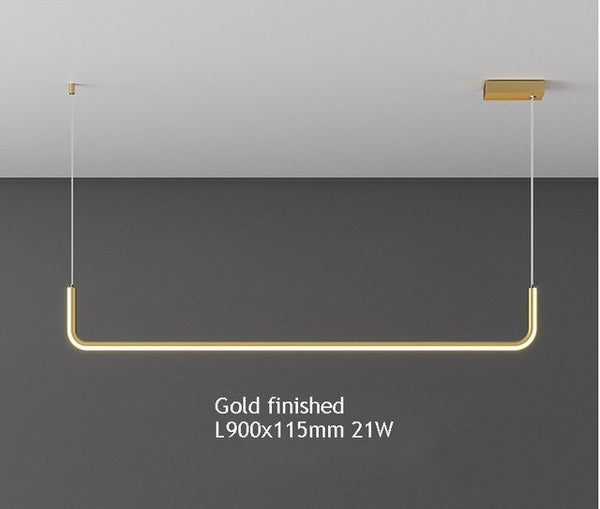 Suspension Minimaliste Design Moderne LED avec Télécommande - ABRAXAS