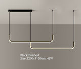 Suspension Minimaliste Design Moderne LED avec Télécommande - ABRAXAS
