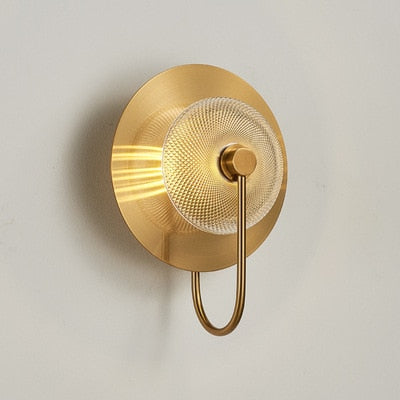 Luxury Golden Copper Wall Sconce - THEBES