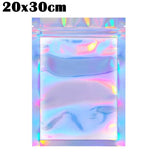 Emballages Holographiques, Arc en ciel, Multi-couleur Lot de 100 Pcs