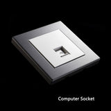 Interrupteur Design Haut de Gamme à Bascule en Acier - VANQUIS