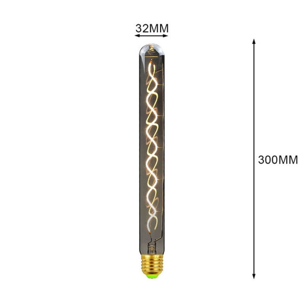 Ampoules Rétro Teintées type Edison T300 G80 G90 ST64 G125 Led 4W 2700k E27