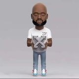 Figura Artoy Virgil Abloh caja logo Off-White