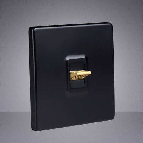 Interrupteur Retro en Laiton 1 2 3 4 Gang 2 Way USB Ordinateur - ISQUIRE