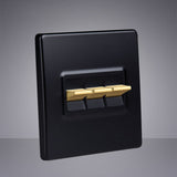 Interrupteur Retro en Laiton 1 2 3 4 Gang 2 Way USB Ordinateur - ISQUIRE