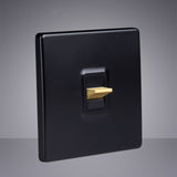 Interrupteur Retro en Laiton 1 2 3 4 Gang 2 Way USB Ordinateur - ISQUIRE