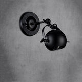 applique-murale-noire-pivotante-led-e27-éteinte