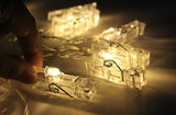 Guirnalda de luces con clip para foto/Polaroid