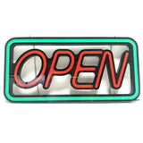 Letrero luminoso LED ABIERTO, abierto para tienda, restaurante
