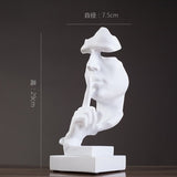 Sculpture Contemporaine évoquant le Silence